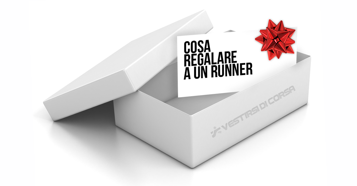 pacco regalo con biglietto cosa regalare a un runner