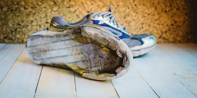 cambiare le scarpe da running