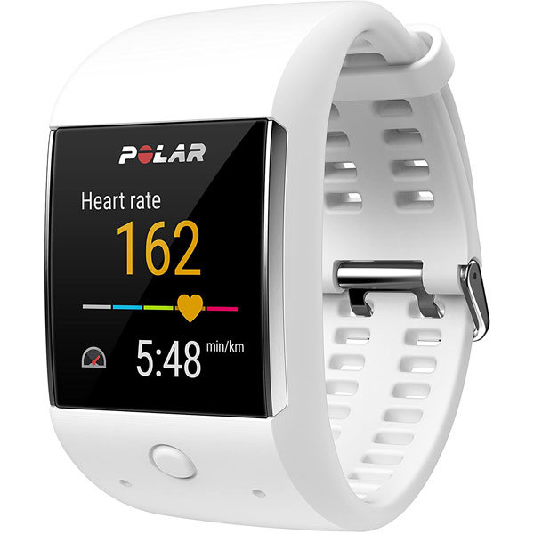 Polar M600, Orologio GPS running, bianco