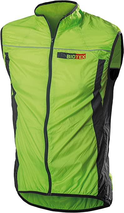 BIOTEX Windbiotex, Gilet Antivento Uomo colore verde