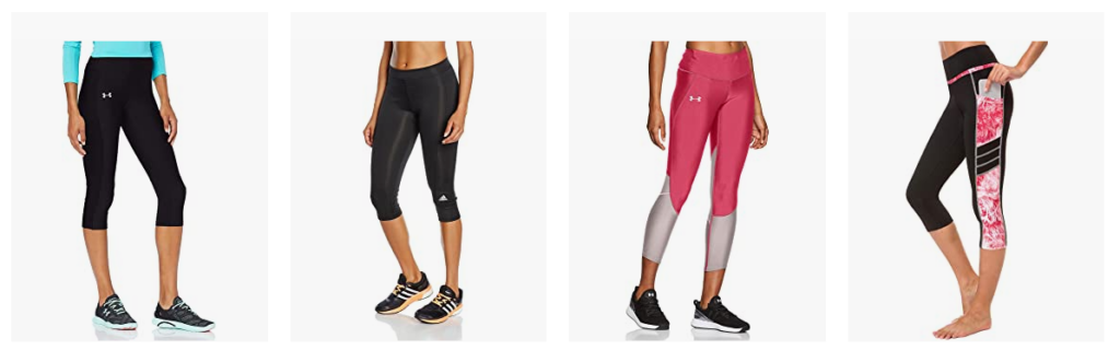 Acquista su Amazon Pantaloni da Running a 3/4 Donna