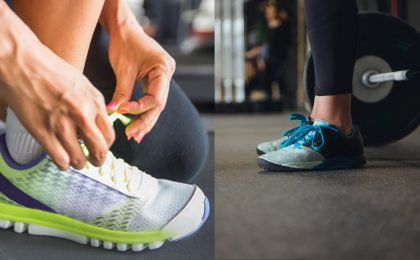 scarpe fitness per allenamenti misti in palestra