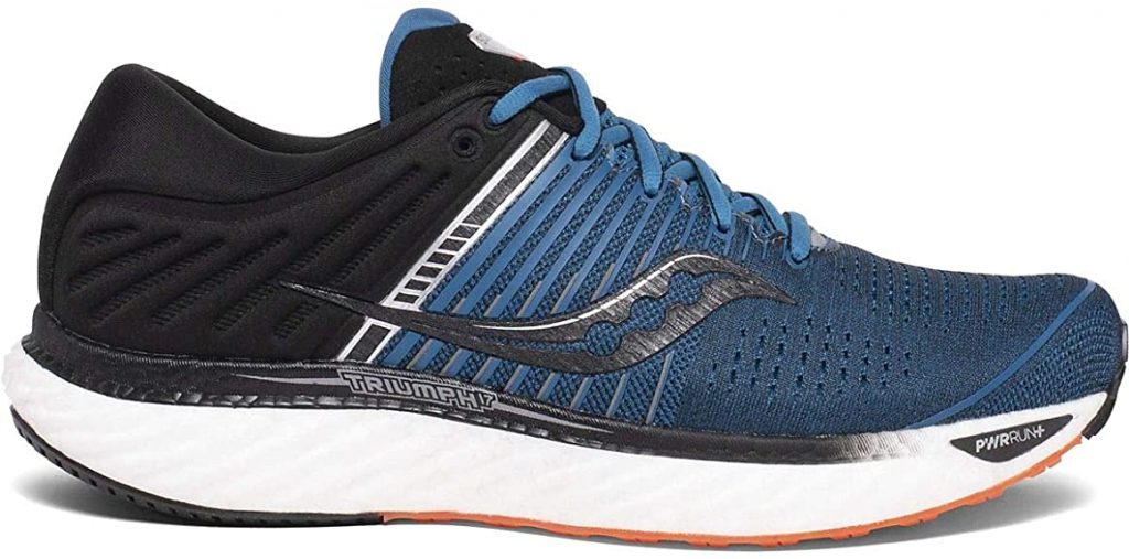 Saucony Triumph 17, Scarpe da running massimo ammortizzamento Uomo, colore blu nero