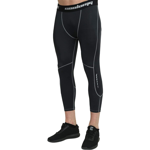 offerta Amazon COOLOMG pantaloni running invernali a compressione economici