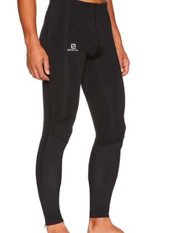 Offerta Amazon SALOMON WARM - Pantaloni running termici caldi e aderenti