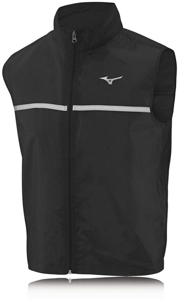 Mizuno Gilet Running Nero Unisex