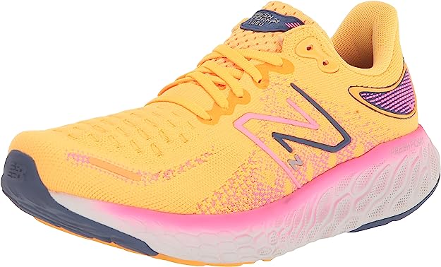 New Balance Schiuma Fresca X 1080 V12, giallo, Migliori Scarpe da Corsa Donna