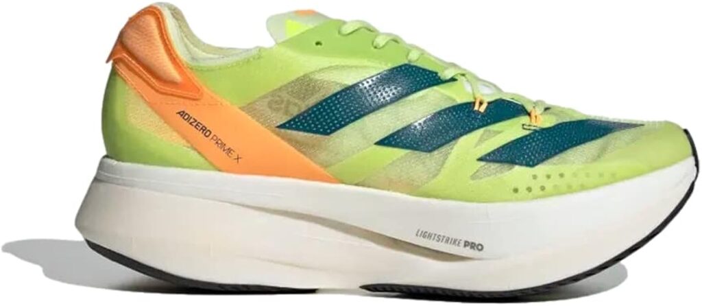 adidas Adizero Prime X, verde - migliori scarpe running con suola in carbonio da Uomo